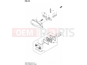 SUZUKI GSX-R1000 L3 (2013) (E21) 75 - REAR COMBINATION LAMP (GSX-R1000UFL3 E21)