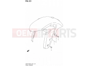 SUZUKI GSX-R1000 L3 (2013) (E21) 121 - FRONT FENDER (GSX-R1000L3 E24)
