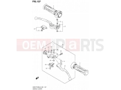 SUZUKI GSX-R1000 L3 (2013) (E21) 127 - HANDLE LEVER