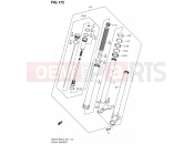 SUZUKI GSX-R1000 L3 (2013) (E21) 172 - FRONT DAMPER (GSX-R1000ZL3 E21)