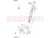SUZUKI GSX-R1000 L3 (2013) (E21) 175 - STEERING STEM