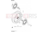 SUZUKI GSX-R1000 L3 (2013) (E21) 176 - FRONT WHEEL (GSX-R1000L3 E21)