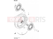 SUZUKI GSX-R1000 L3 (2013) (E21) 181 - FRONT WHEEL (GSX-R1000ZUFL3 E21)