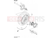 SUZUKI GSX-R1000 L3 (2013) (E21) 207 - REAR WHEEL (GSX-R1000ZUFL3 E21)