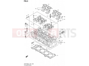 SUZUKI GSX-R600 L4 (2014) (E21) 3 - CYLINDER HEAD