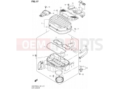 SUZUKI GSX-R600 L4 (2014) (E21) 17 - AIR CLEANER