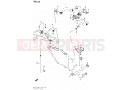 SUZUKI GSX-R600 L4 (2014) (E21) 23 - RADIATOR HOSE
