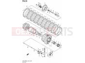 SUZUKI GSX-R600 L4 (2014) (E21) 25 - CLUTCH