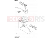 SUZUKI GSX-R600 L4 (2014) (E21) 62 - HANDLE LEVER