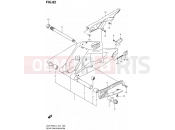 SUZUKI GSX-R600 L4 (2014) (E21) 82 - REAR SWINGINGARM