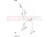 SUZUKI GSX-R600 L4 (2014) (E21) 80 - FRONT BRAKE HOSE