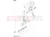 SUZUKI GSX-R600 L4 (2014) (E21) 81 - FRONT MASTER CYLINDER