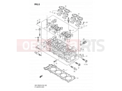 SUZUKI GSX-R600U3 K4 (2004) 3 - CYLINDER HEAD