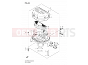 SUZUKI GSX-R600U3 K4 (2004) 13 - AIR CLEANER