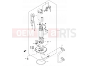 SUZUKI GSX-R600U3 K4 (2004) 16 - FUEL PUMP