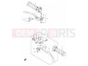 SUZUKI GSX-R600U3 K4 (2004) 43 - HANDLE LEVER
