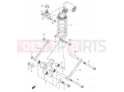 SUZUKI GSX-R600U3 K4 (2004) 59 - REAR CUSHION LEVER