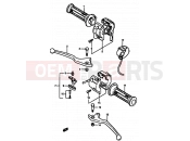 SUZUKI GSX-R750 F (1985) 54 - HANDLE SWITCH (MODEL F)
