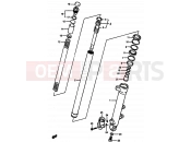 SUZUKI GSX-R750 F (1985) 48 - FRONT LH DAMPER