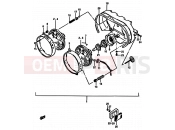 SUZUKI GSX-R750 / GSX-R750X G (1986) 27 - HEADLAMP (MODEL F E01,2,4,6,15,16,17,21,22,24,25,39,53)