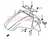 SUZUKI GSX-R750 / GSX-R750X G (1986) 50 - FRONT FENDER
