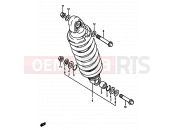 SUZUKI GSX-R750 / GSX-R750X G (1986) 63 - REAR SHOCK ABSORBER