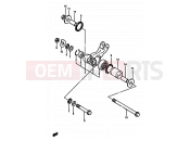 SUZUKI GSX-R750 / GSX-R750X G (1986) 64 - REAR CUSHION LEVER