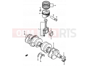 SUZUKI GSX-R750 / GSX-R750X H (1987) 8 - CRANKSHAFT