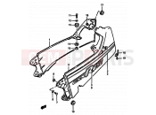 SUZUKI GSX-R750 / GSX-R750X H (1987) 44 - SEAT TAIL COVER (MODEL H)