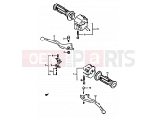 SUZUKI GSX-R750 / GSX-R750X H (1987) 56 - HANDLE SWITCH (MODEL H E18)