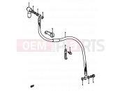 SUZUKI GSX-R750 / GSX-R750X H (1987) 61 - CLUTCH HOSE