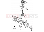 SUZUKI GSX-R750R K (1989) 8 - CRANKSHAFT