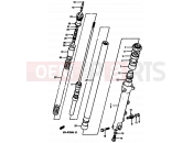 SUZUKI GSX-R750R K (1989) 37 - FRONT DAMPER