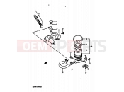 SUZUKI GSX-R750R K (1989) 45 - FRONT MASTER CYLINDER