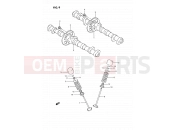 SUZUKI GSX-R750SP R (1994) 9 - CAM SHAFT - VALVE