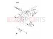 SUZUKI GSX-R750SP R (1994) 49 - REAR SWINGING ARM