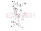 SUZUKI GSX-R750SP R (1994) 50 - REAR CUSHION LEVER