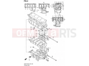 SUZUKI GSX-R750U1 K2 (2002) 4 - CRANKCASE