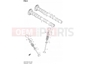 SUZUKI GSX-R750U1 K2 (2002) 9 - CAM SHAFT - VALVE