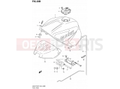 SUZUKI GSX-R750U1 K2 (2002) 39B - FUEL TANK (MODEL K2)