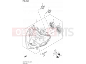SUZUKI GSX-R750U1 K2 (2002) 31A - HEADLAMP (MODEL K2/K3 E24)