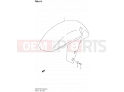 SUZUKI GSX-R750U1 K2 (2002) 41 - FRONT FENDER