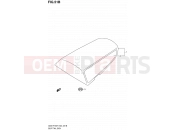 SUZUKI GSX-R750U1 K2 (2002) 51B - SEAT TAIL BOX (MODEL K2)