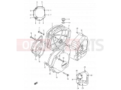 SUZUKI GSX1100F K (1989) (E03,E28,E33) 5 - CRANKCASE COVER