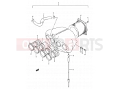 SUZUKI GSX1100F K (1989) (E03,E28,E33) 13 - AIR CLEANER