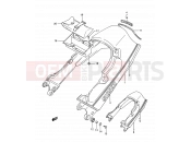 SUZUKI GSX1100F K (1989) (E03,E28,E33) 35 - SEAT TAIL COVER (MODEL J/K/L)