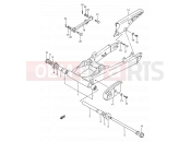 SUZUKI GSX1100F K (1989) (E03,E28,E33) 49 - REAR SWINGING ARM