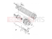SUZUKI GSX1100F M (1991) (E03,E28,E33) 16 - CLUTCH