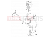 SUZUKI GSX1100F M (1991) (E03,E28,E33) 55 - REAR MASTER CYLINDER