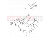 SUZUKI GSX1100F N (1992) (E03,E28,E33) 37A - FRAME COVER (MODEL M/N/P)